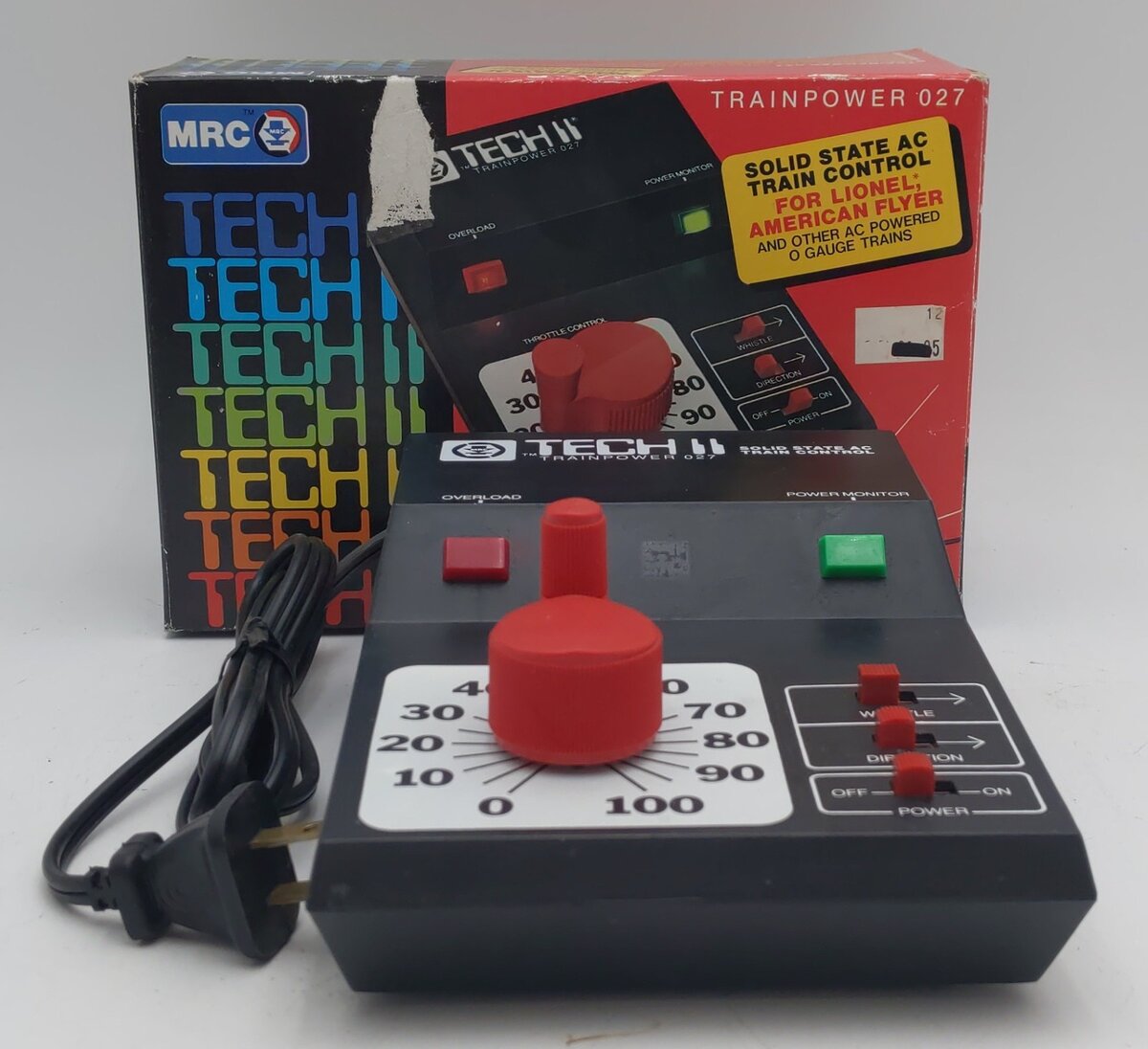 MRC O27 O Trainpower AC Transformer LN/Box