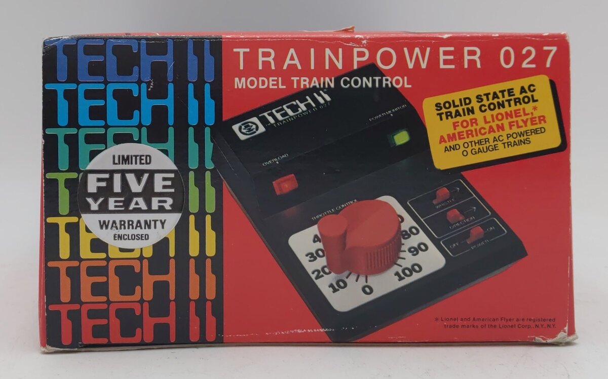 MRC O27 O Trainpower AC Transformer LN/Box