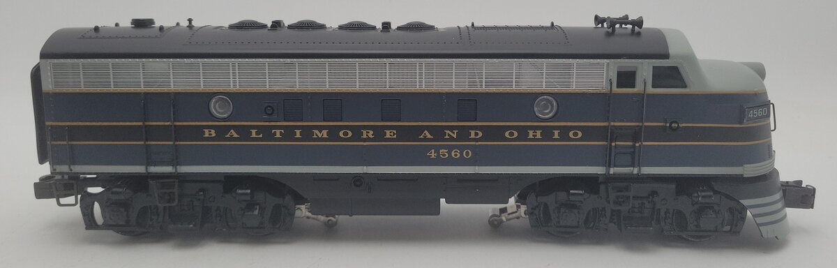 K-Line K2510-4560 O Baltimore & Ohio F-7 A Unit Powered Diesel Locomotive #4560 EX/Box