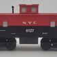 K-Line K6127 O Gauge New York Central Lighted Caboose #6127 EX/Box