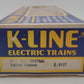 K-Line K6127 O Gauge New York Central Lighted Caboose #6127 EX/Box