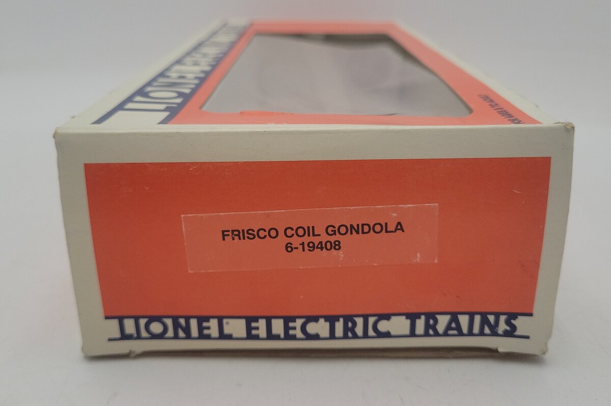 Lionel 6-19408 O Gauge Frisco Coil Gondola EX/Box