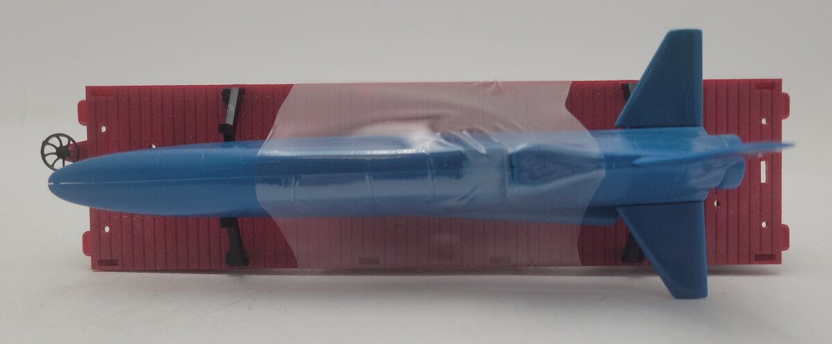 Lionel 6-16352 O Gauge US Military Flatcar w/ Cruise Missile #16352 EX/Box