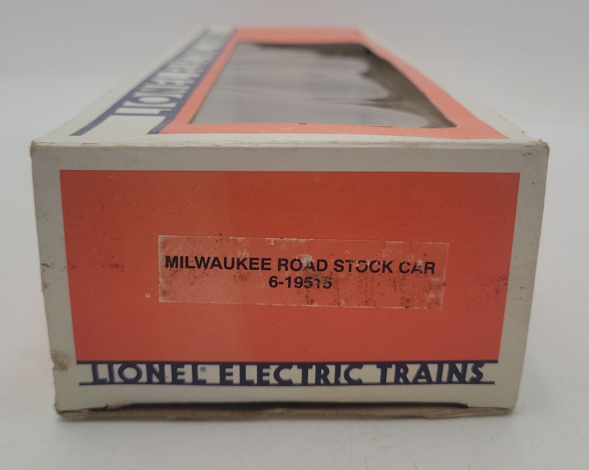 Lionel 6-19515 O Gauge Milwaukee Road Stock Car EX/Box