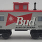 K-Line K6178 O Gauge Anheuser-Busch "King of Beers" Bud Caboose #6178 EX