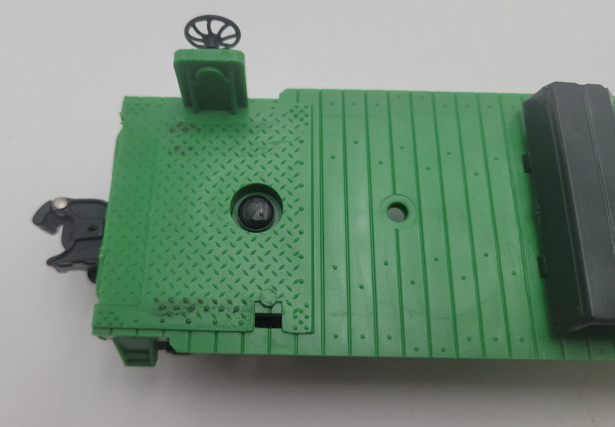 Lionel 6-9133 O Gauge Burlington Northern Flatcar #9133 with Trailers EX/Box