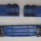 Lionel 6-16314 O Gauge Wabash Flatcar with Wabash Trailers #16314 EX/Box