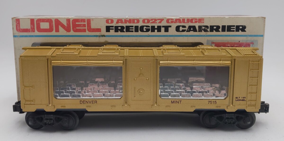Lionel 6-7515 O Gauge Denver Mint Car #7515 EX/Box