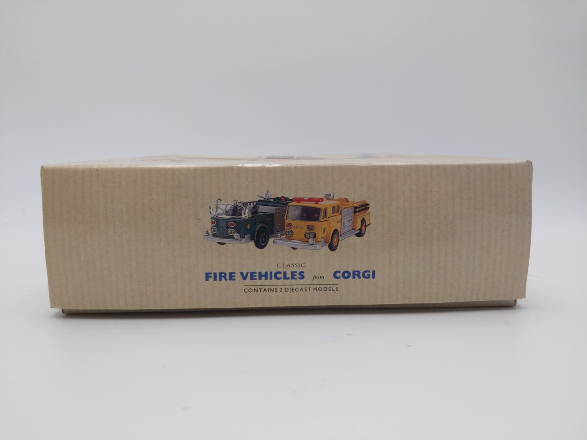 Corgi 97331 1:50 Scottdale & South River American LaFrance Fire Vehicles EX/Box