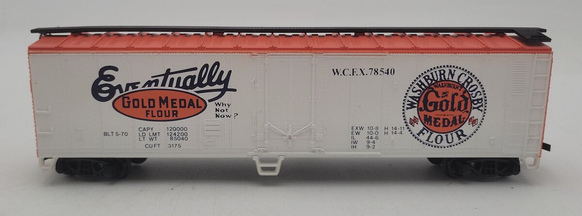 Lionel 5-8540 HO Scale WCFX Gold Medal Reefer Car #78540 LN/Box