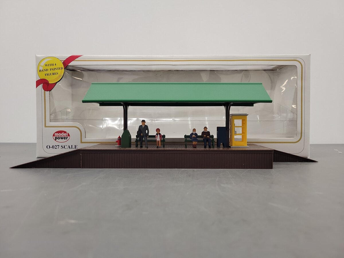 Model Power 6358 O Built-Up Station Platform EX/Box