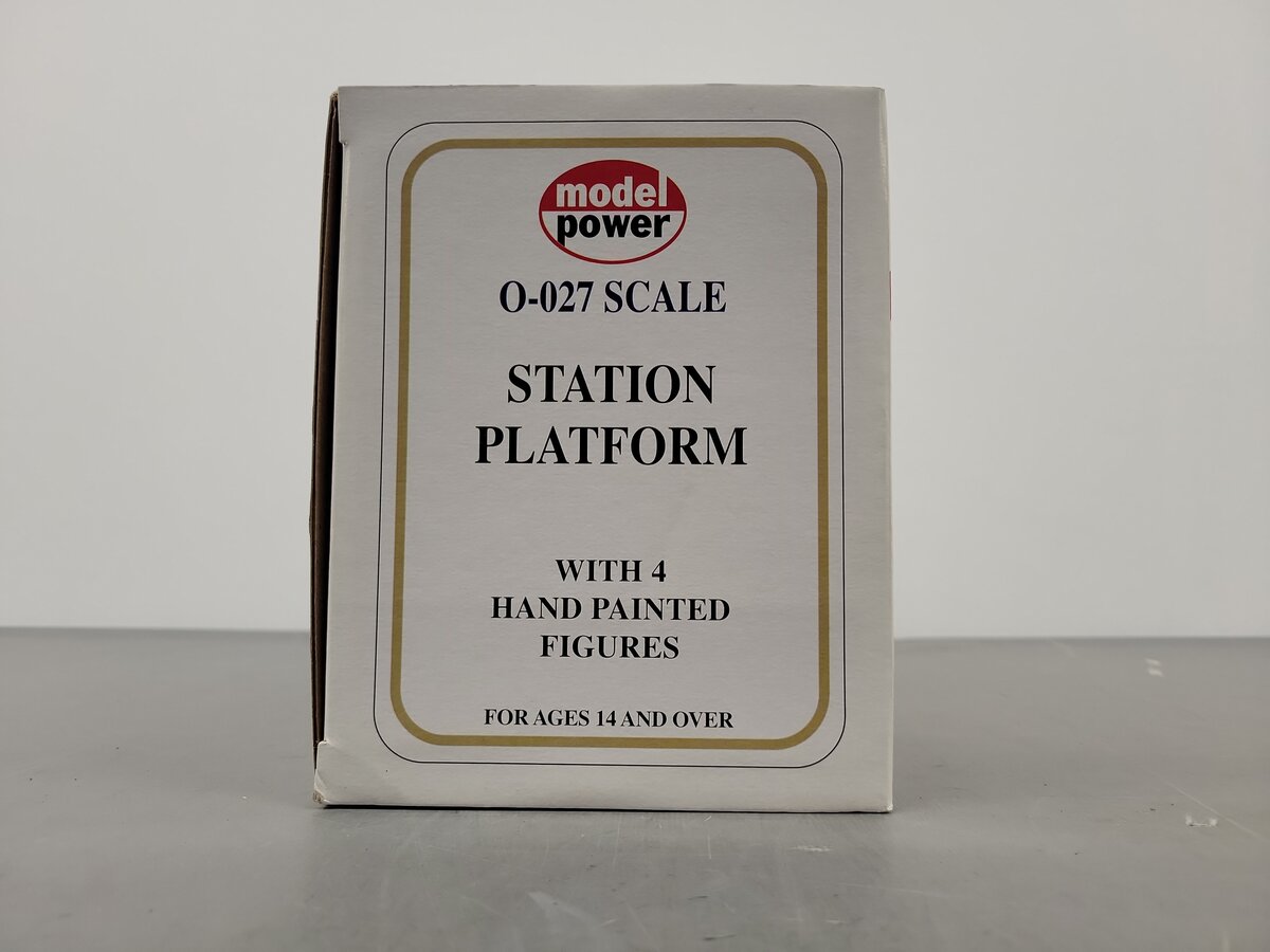 Model Power 6358 O Built-Up Station Platform EX/Box