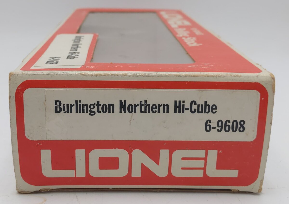 Lionel 6-9608 O Gauge Burlington Northern Hi-Cube Boxcar EX/Box