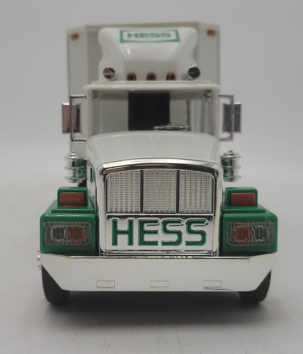 Hess 1987 Toy Truck Bank w/ Barrels EX/Box