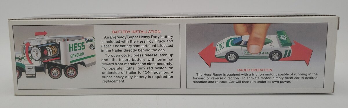 Hess 1988 Toy Truck & Racer EX/Box