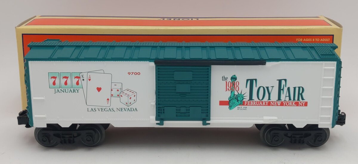 Lionel 6-19956 O Gauge Toy Fair 1998 Boxcar LN/Box