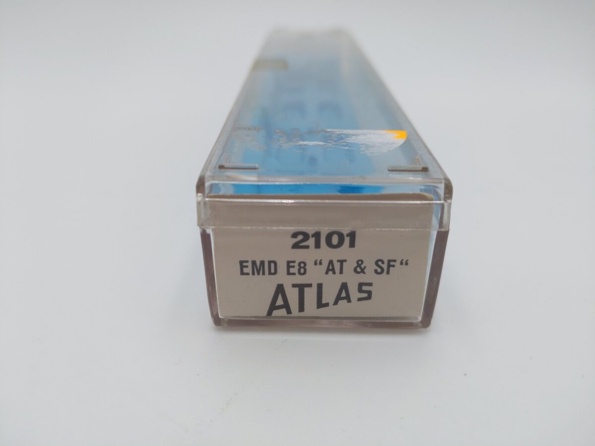 Atlas 2101 N Scale ATSF E8 A Diesel Locomotive EX/Box