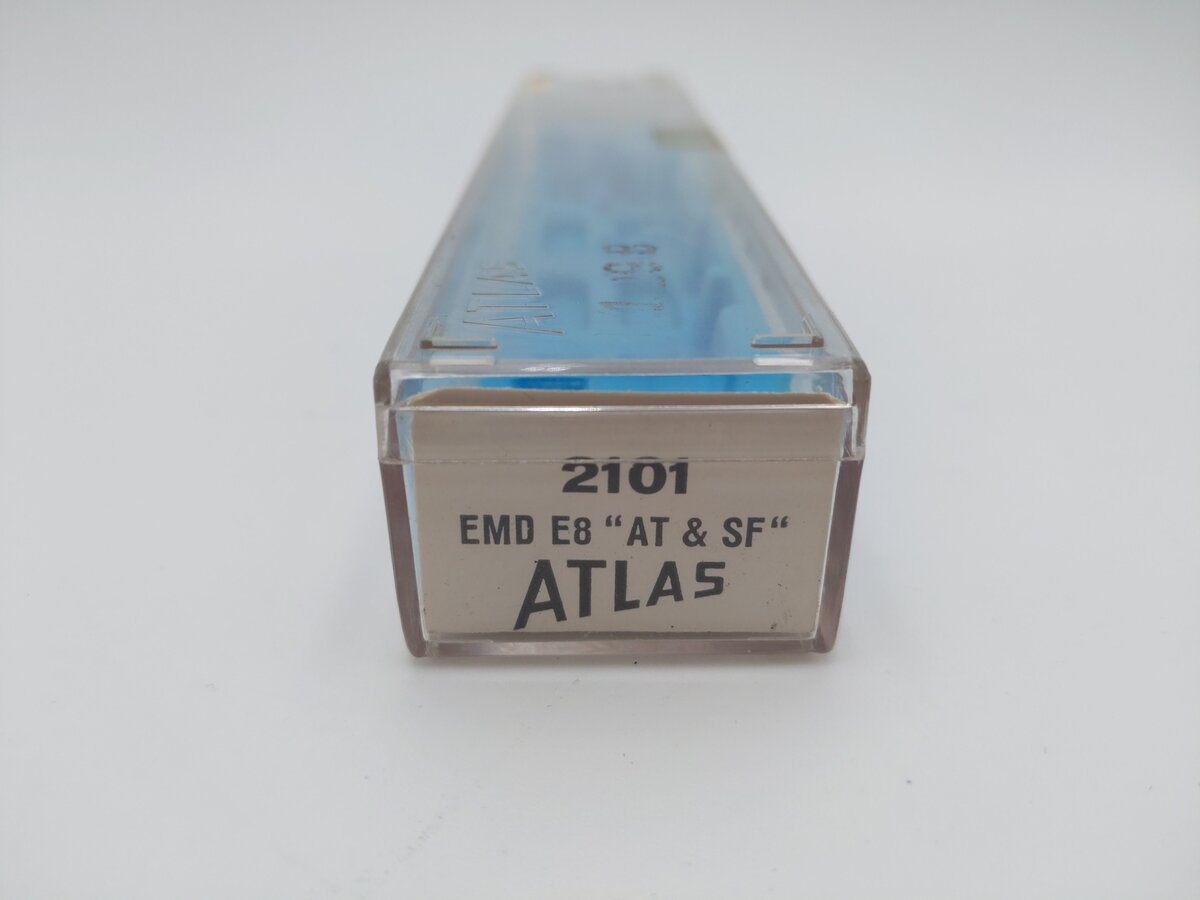 Atlas 2101 N Scale ATSF E8 A Diesel Locomotive EX/Box