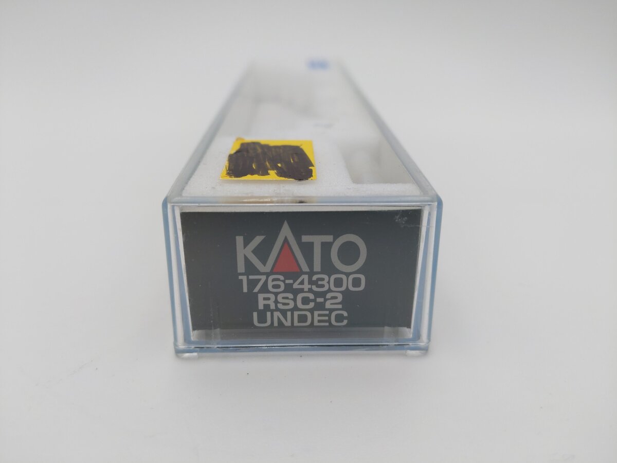 Kato 176-4300 N Scale Undecorated Alco RSC-2 Diesel Locomotive EX/Box