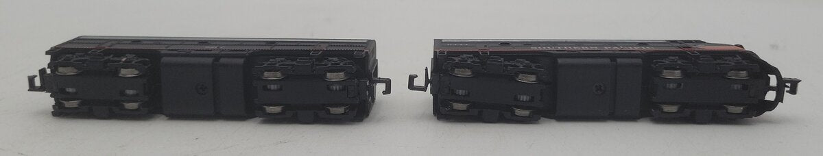 Bachmann N Scale Southern Pacific F7 A/B Diesel Locomotive Set #6444, #8297 EX/Box