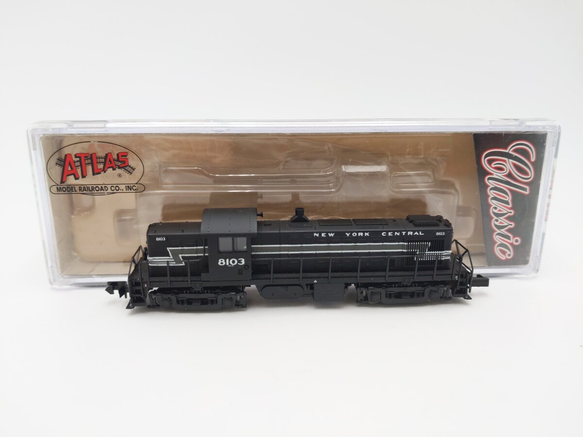 Atlas 44011 N Scale New York Central RS-1 Diesel Locomotive EX/Box