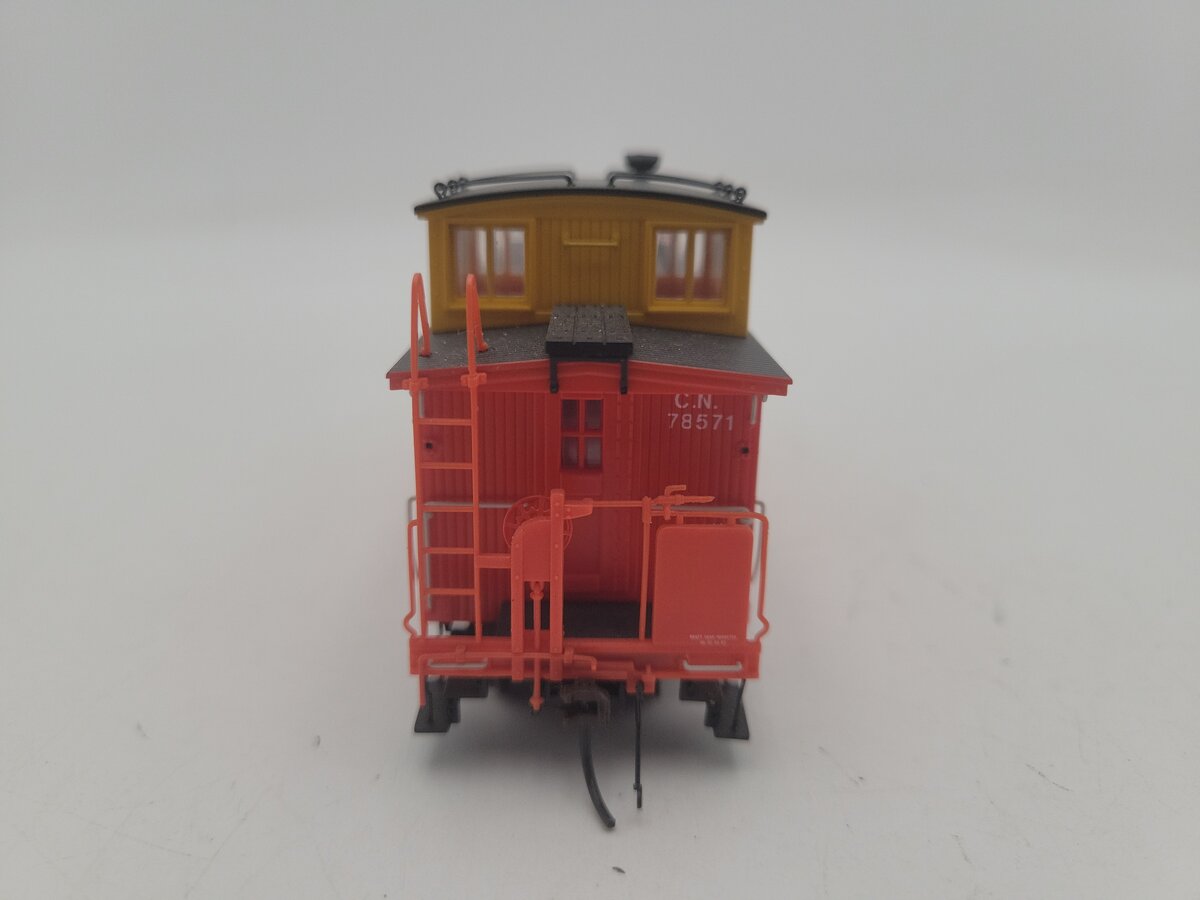 True Line Trains 301038 HO Scale Canadian National Caboose Car #78571 EX