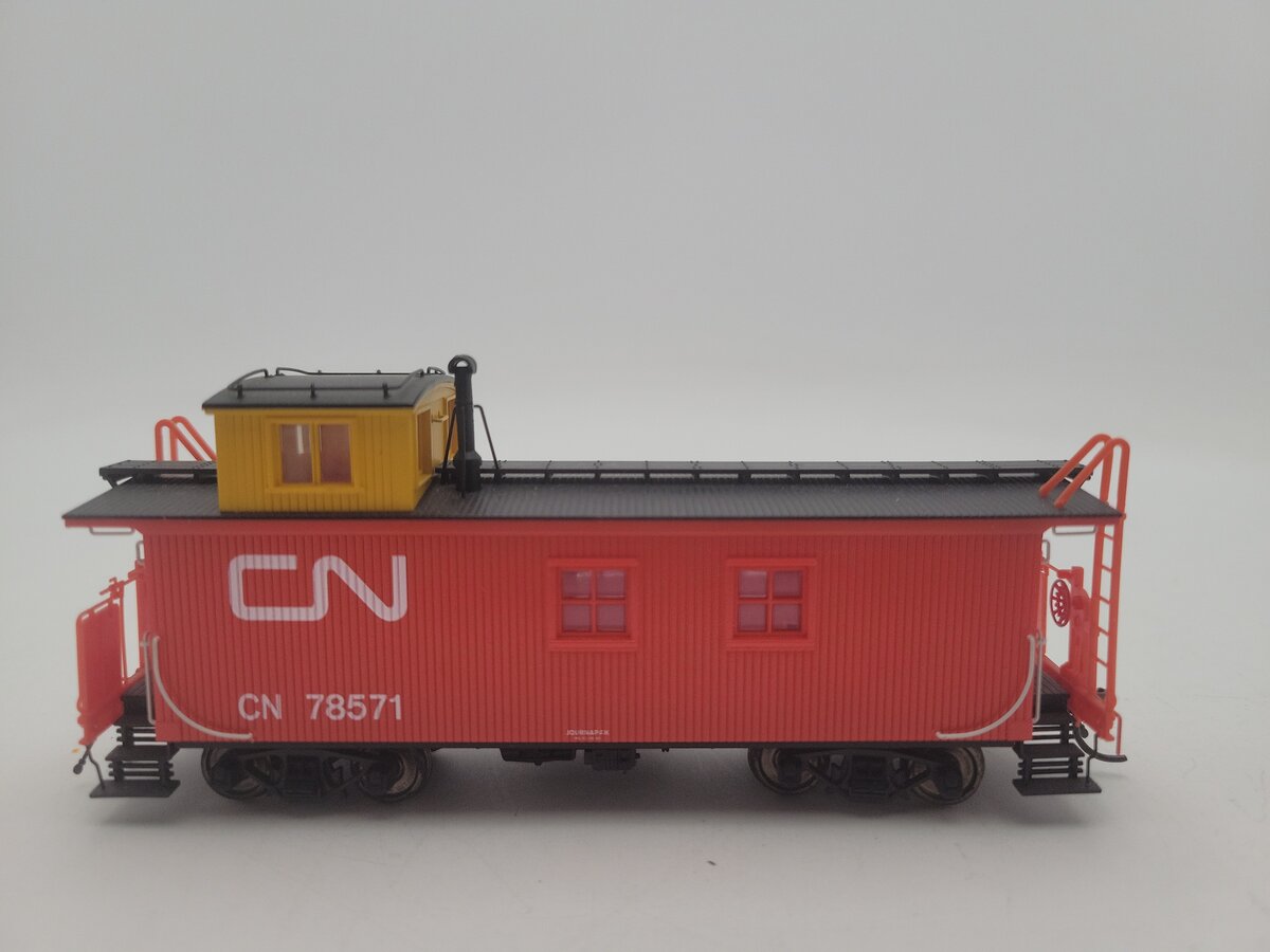 True Line Trains 301038 HO Scale Canadian National Caboose Car #78571 EX