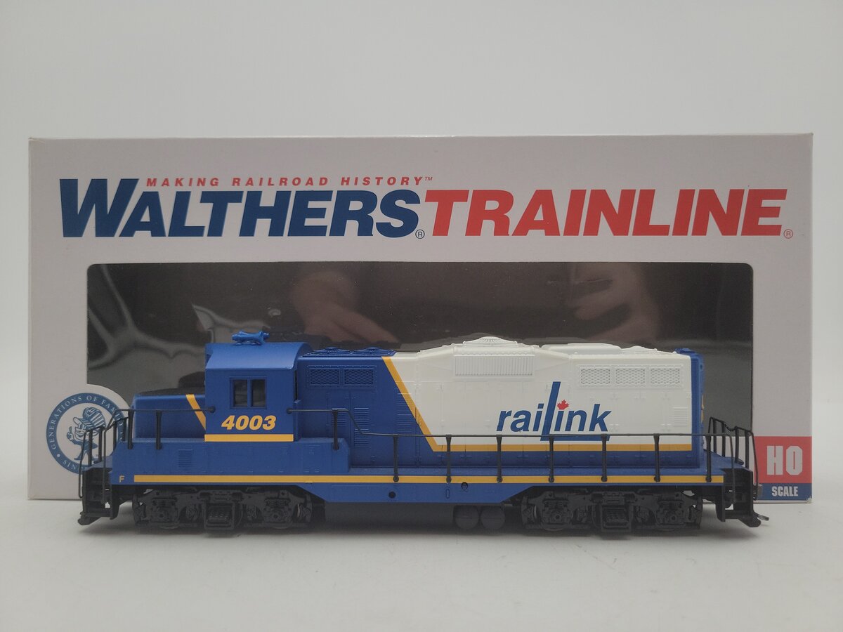 Walthers 931-141 HO Rail Link EMD GP9M Diesel Locomotive Standard DC #4003 EX/Box