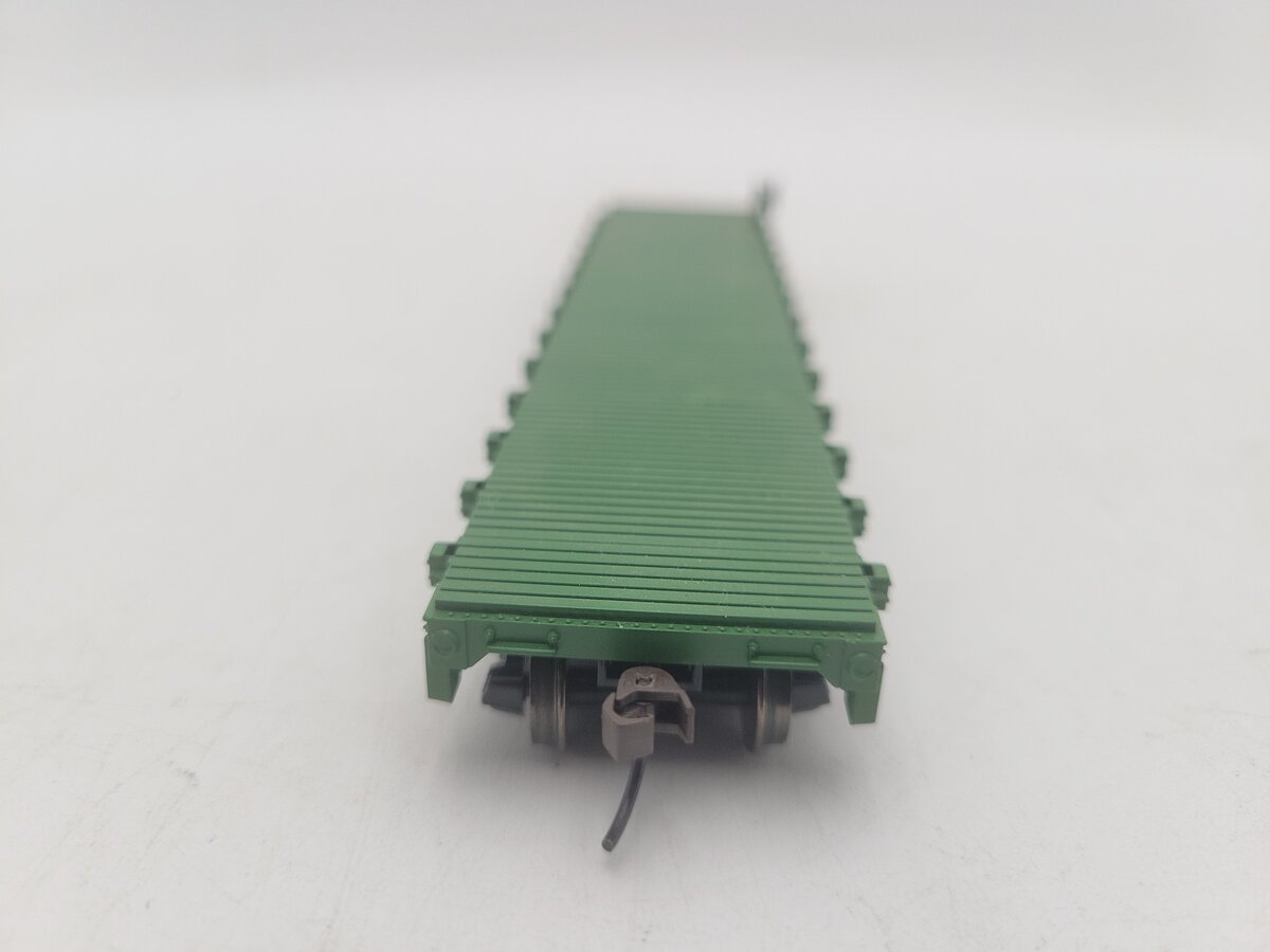 Walthers 931-1601 HO Burlington Northern Flatcar #621857 - Ready to Run EX/Box