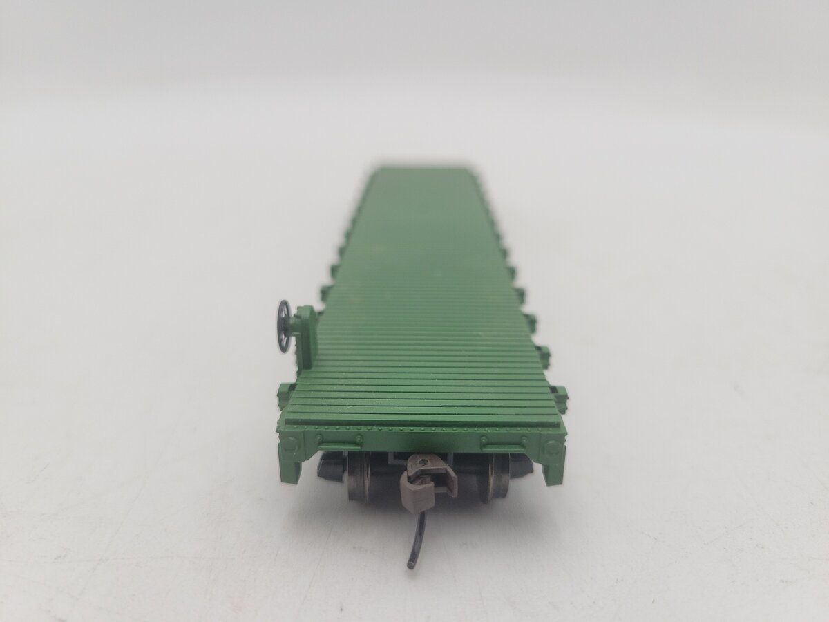 Walthers 931-1601 HO Burlington Northern Flatcar #621857 - Ready to Run EX/Box