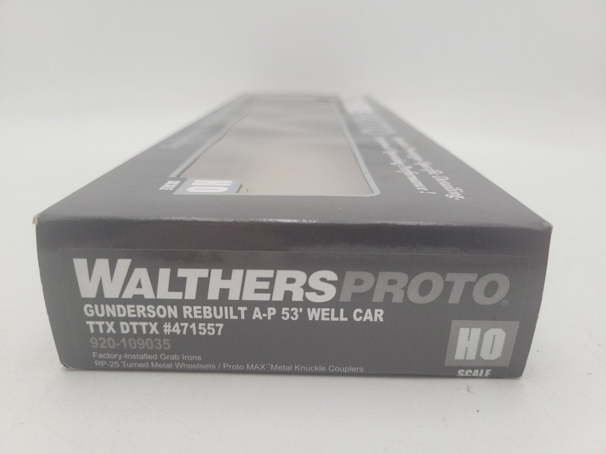 Walthers 920-109035 HO TTX 53' Well Car Ready to Run DTTX #471557