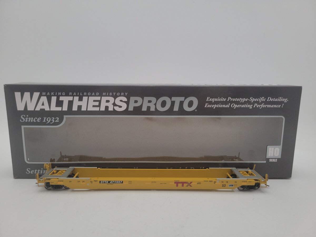 Walthers 920-109035 HO TTX 53' Well Car Ready to Run DTTX #471557