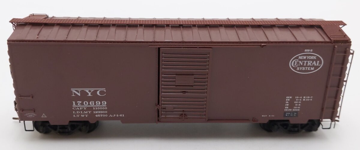 Kadee 4007 HO Scale New York Central 40' PS-1 Standard Boxcar #170699 EX/Box