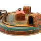 Marx Vintage Tin Litho "Honeymoon Express" Wind-up Toy