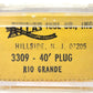Atlas 3309 N Scale D&RGW 40' Plug Boxcar LN/Box