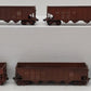HO Scale Assorted BRASS CUSTOM Hopper Cars: 171534, 677298, 740710, 729968 [5]