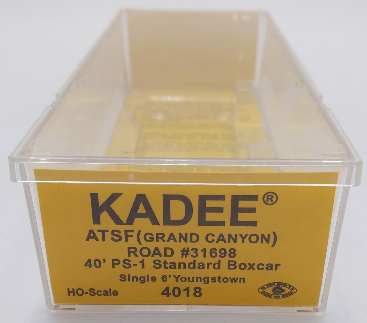 Kadee 4018 HO Scale Atchison, Topeka & Santa Fe 40' PS-1 Boxcar #31698 LN/Box