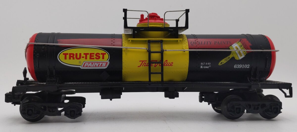 K-Line K639102 True Value Paints Tank Car VG
