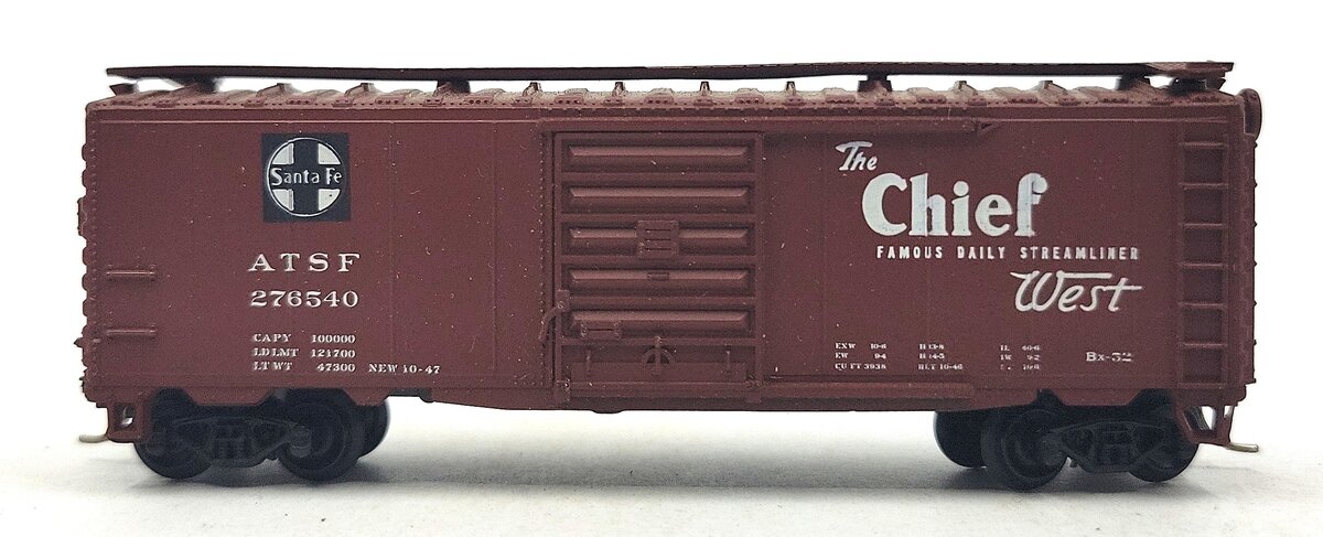 Roco 28501 N Santa Fe Chief Boxcar #276540 LN