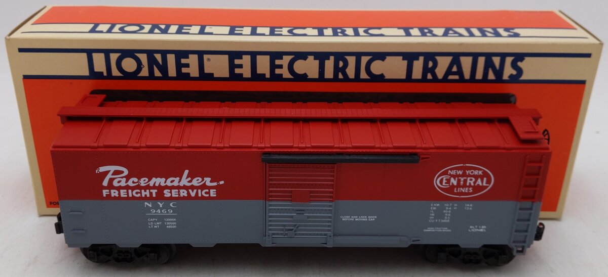 Lionel 6-9469 O Gauge New York Central Lines Boxcar #9469 EX/Box