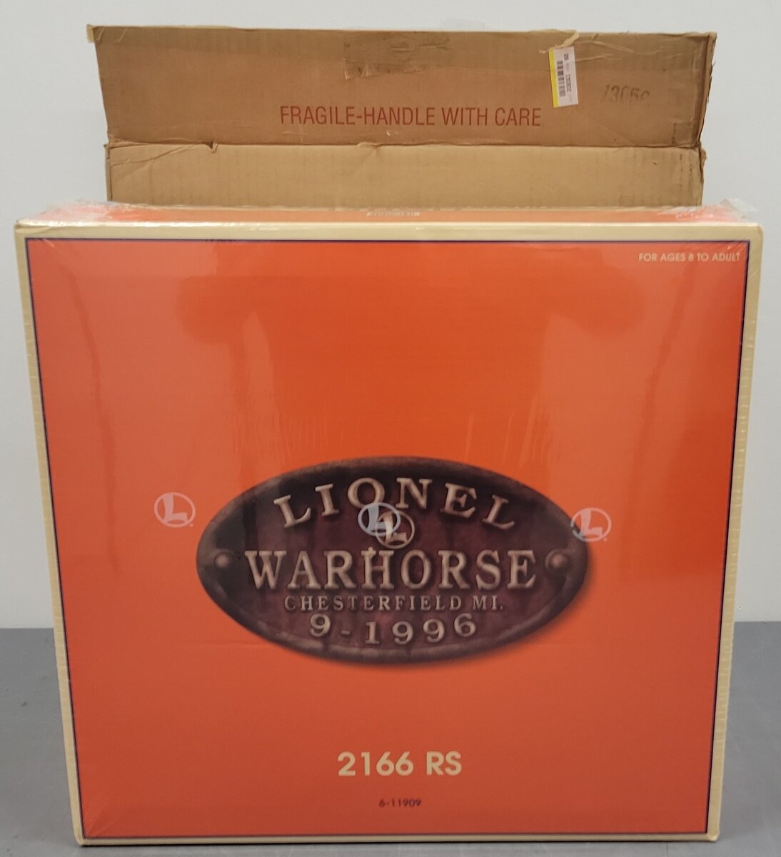 Lionel 6-11909 O Gauge Norfolk & Western Warhorse Steam Freight Set with TMCC MT/Box
