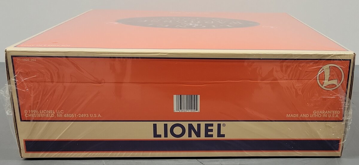 Lionel 6-11909 O Gauge Norfolk & Western Warhorse Steam Freight Set with TMCC MT/Box