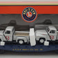 Lionel 6-17563 O Gauge Santa Fe Flatcar w/ Two 1953 Pickups NIB