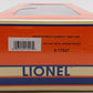 Lionel 6-17927 O Gauge Union Starch Unibody Single Dome Tank Car #59137 LN/Box