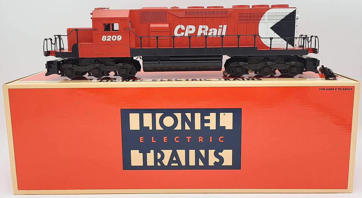 Lionel 6-18209 O Gauge Canadian Pacific SD40 Dummy Diesel Locomotive #8209 EX/Box