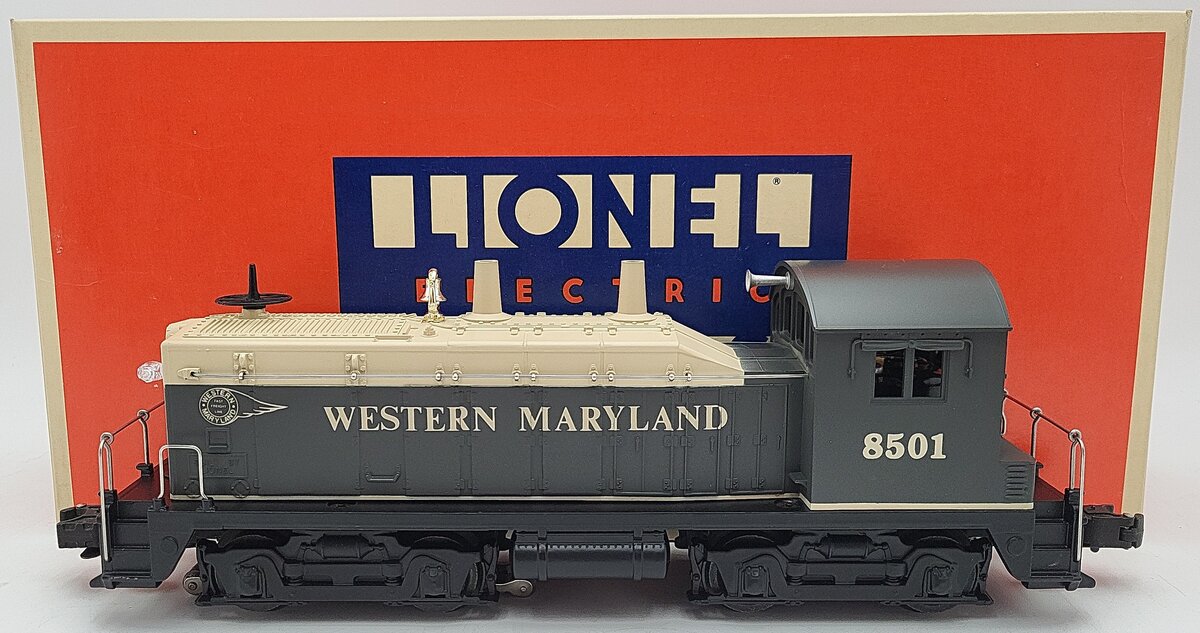 Lionel 6-18501 O Gauge Western Maryland NW2 Powered Diesel Locomotive #8501 LN/Box