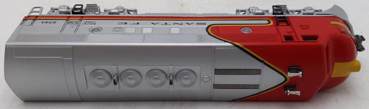Lionel 6-18134 O Gauge Santa Fe F3A Dummy Diesel Locomotive #2343 EX/Box
