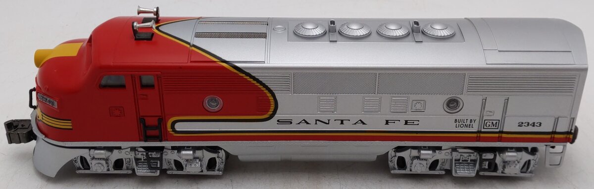 Lionel 6-18134 O Gauge Santa Fe F3A Dummy Diesel Locomotive #2343 EX/Box