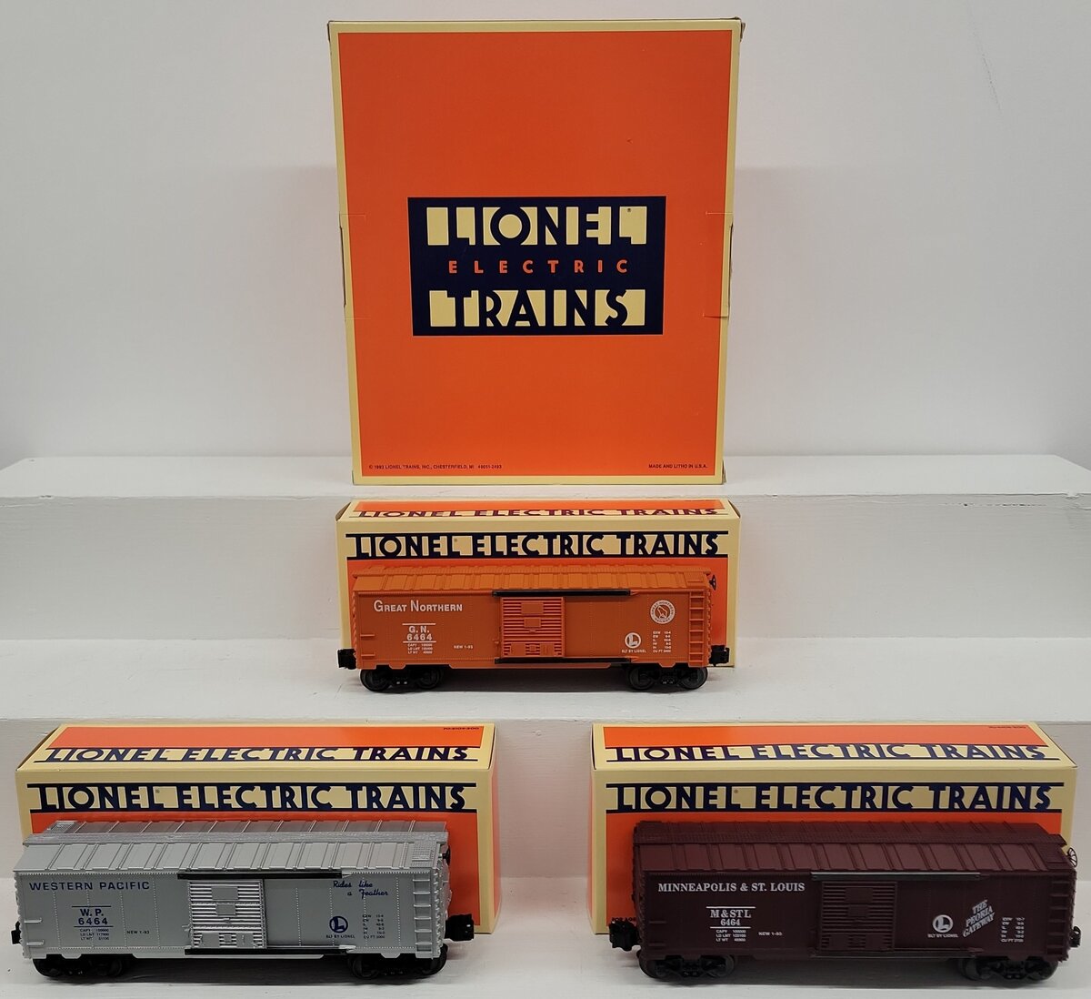 Lionel 6-19247 O Gauge 6464 Boxcar Series Edition 1 EX/Box