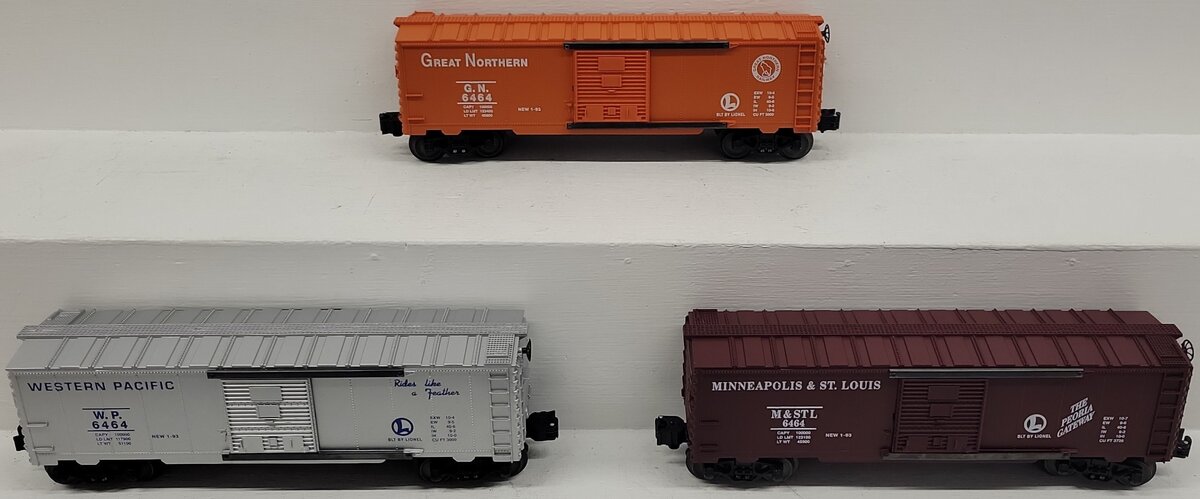 Lionel 6-19247 O Gauge 6464 Boxcar Series Edition 1 EX/Box